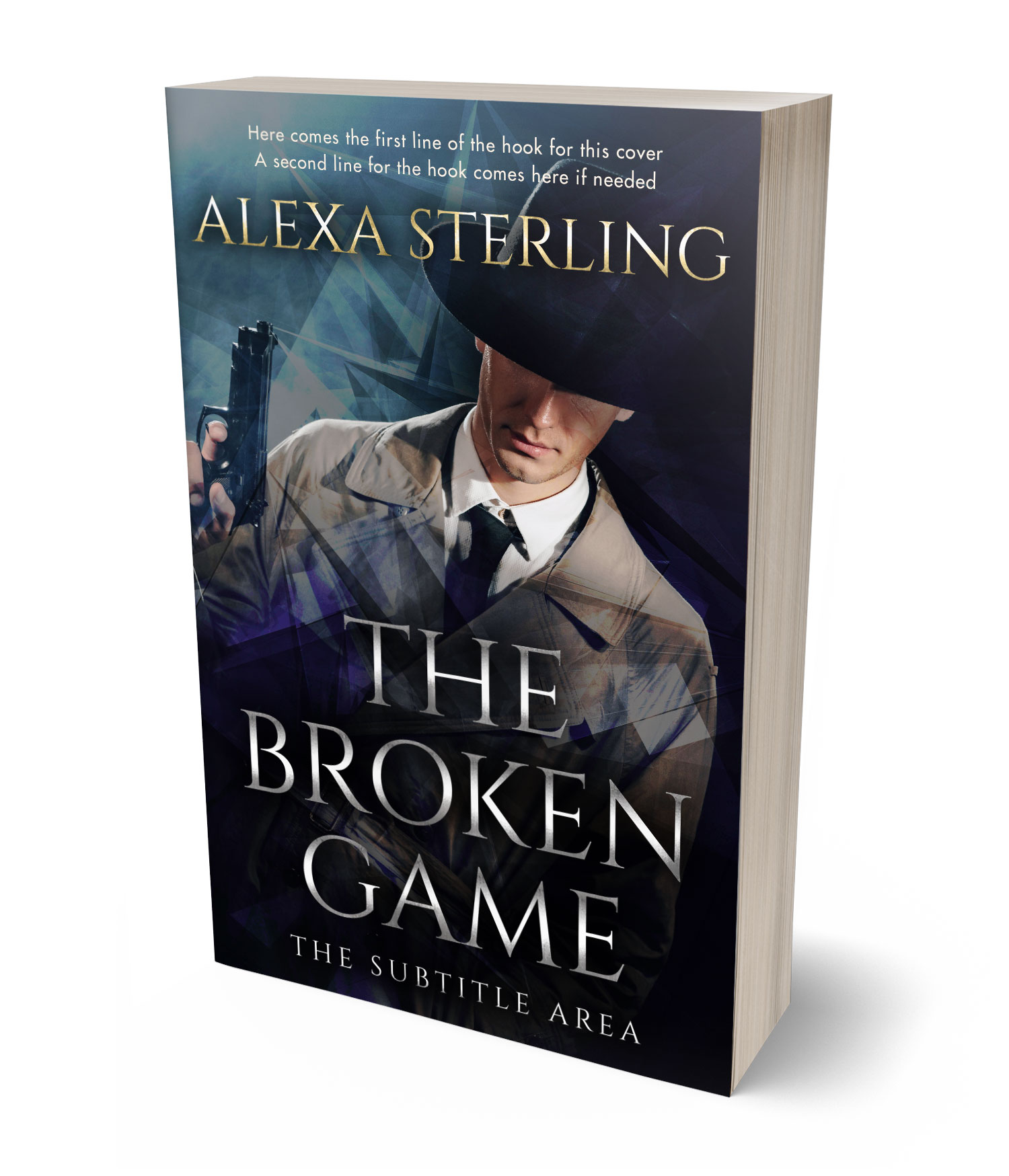 3D view of Premade Mystery & Thriller & Suspense Book Cover - Cinder #36971 | BookCoverZone*