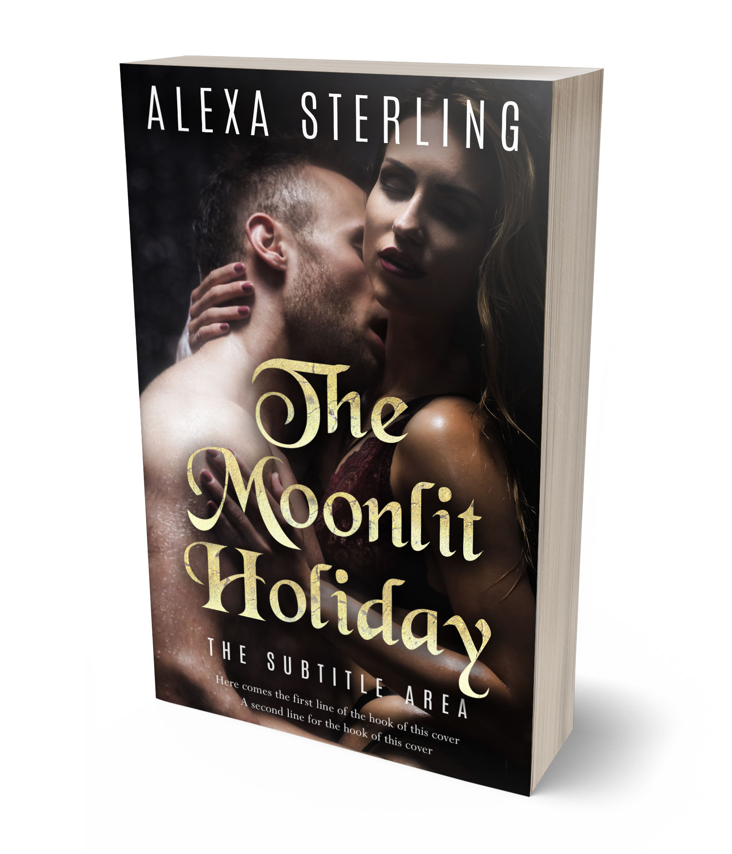 3D view of Premade Erotica Book Cover - Rodeo Dust #37032 | BookCoverZone*