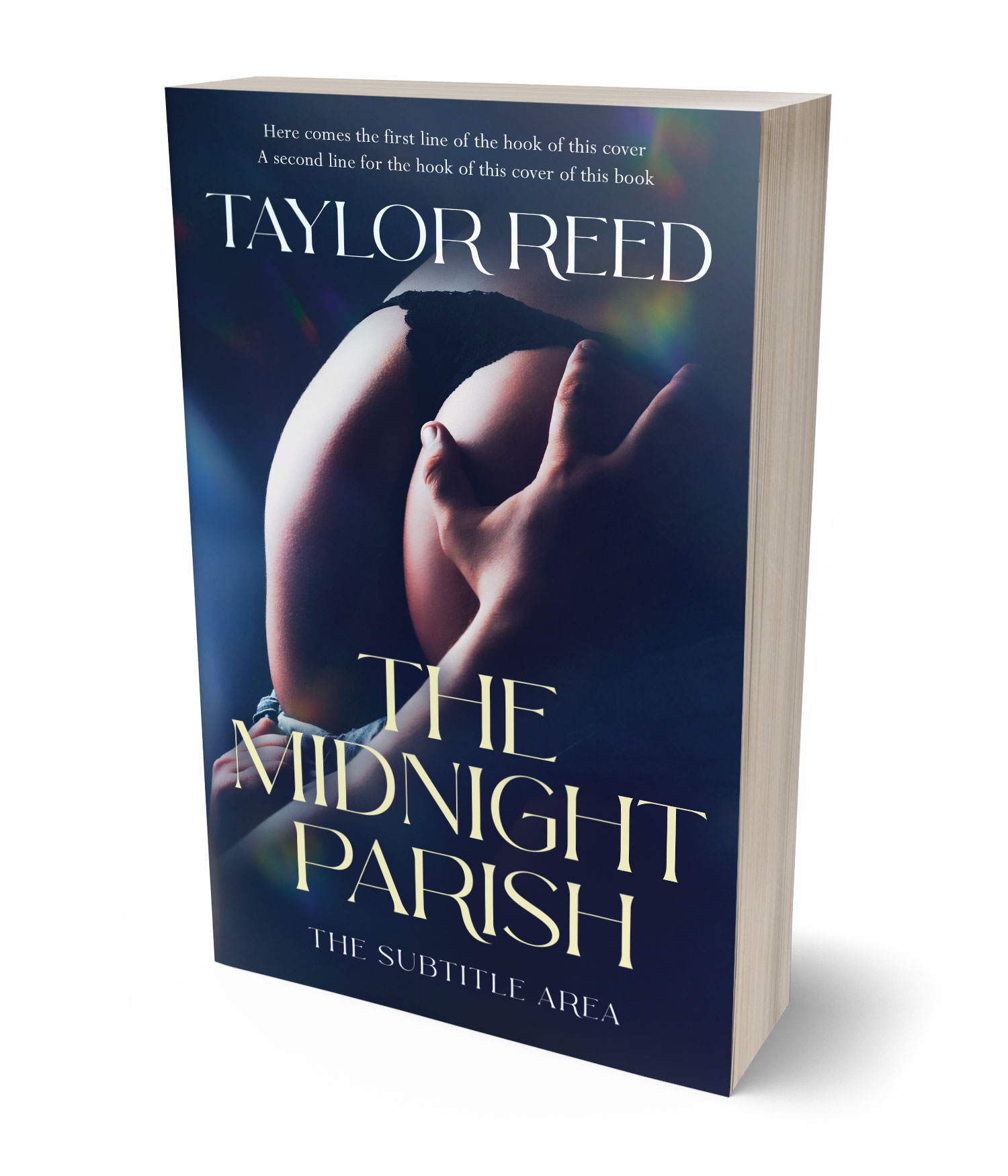 3D view of Premade Erotica Book Cover - Cloud Burst #37103 | BookCoverZone*