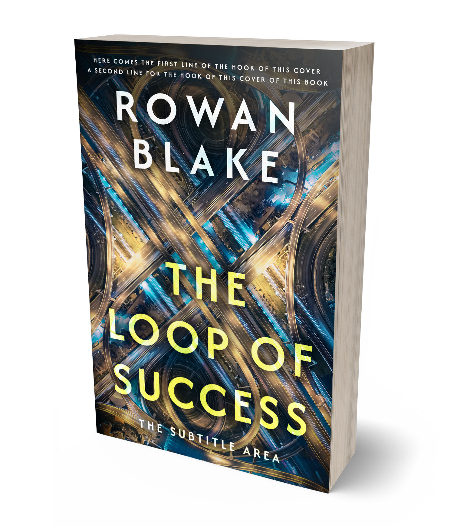 3D view of Premade  Book Cover - Outer Space #37259 | BookCoverZone