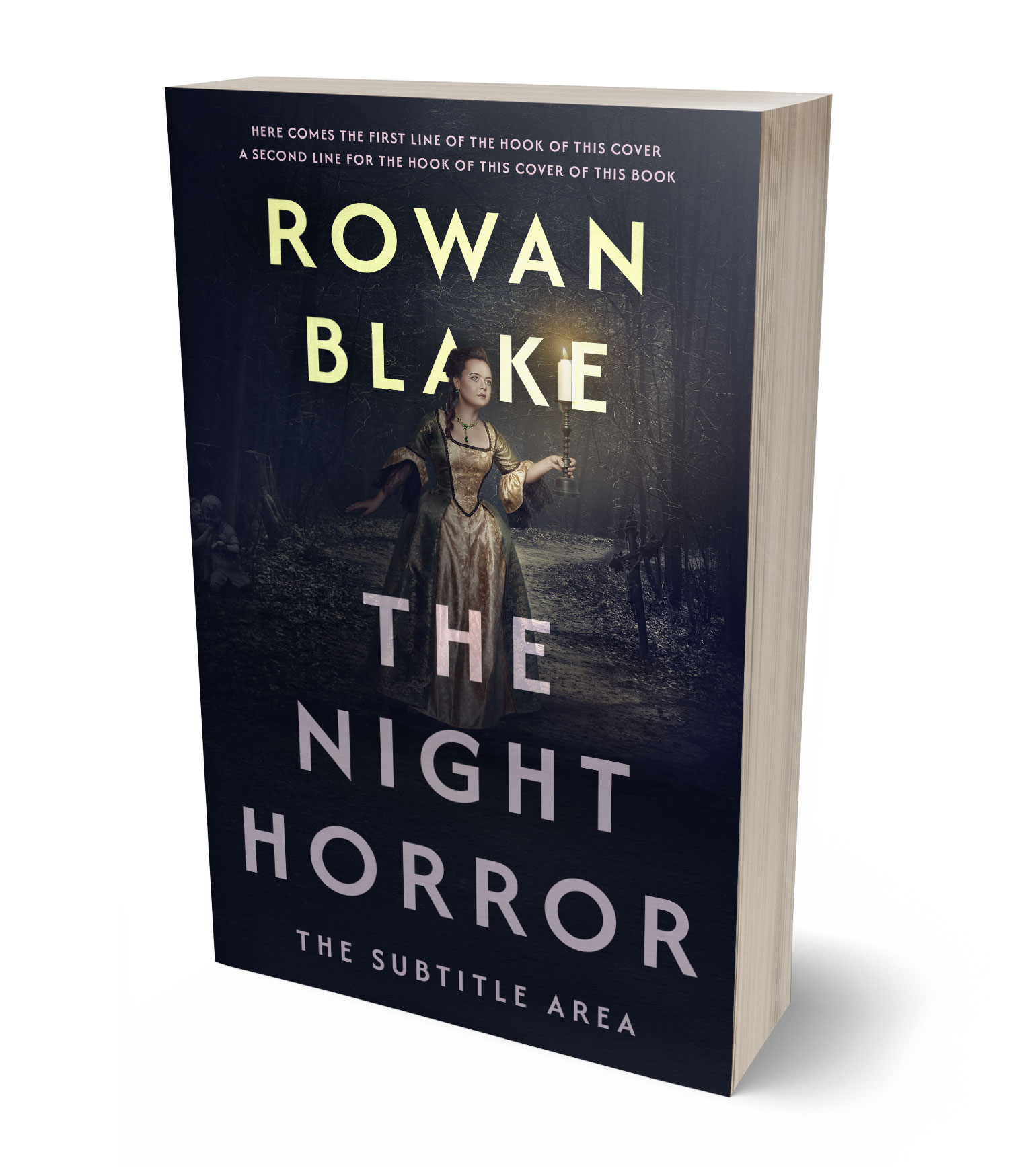 3D view of Premade  Book Cover - Mirage #37272 | BookCoverZone