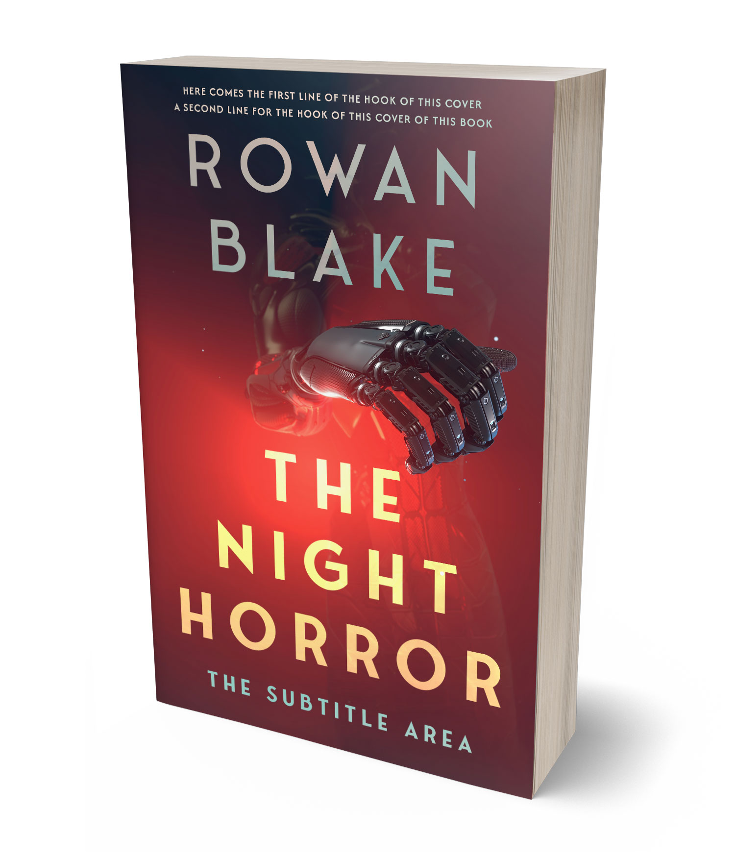 3D view of Premade  Book Cover - Buccaneer #37278 | BookCoverZone