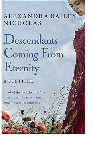 Pre Made Book Cover Jungle Mist