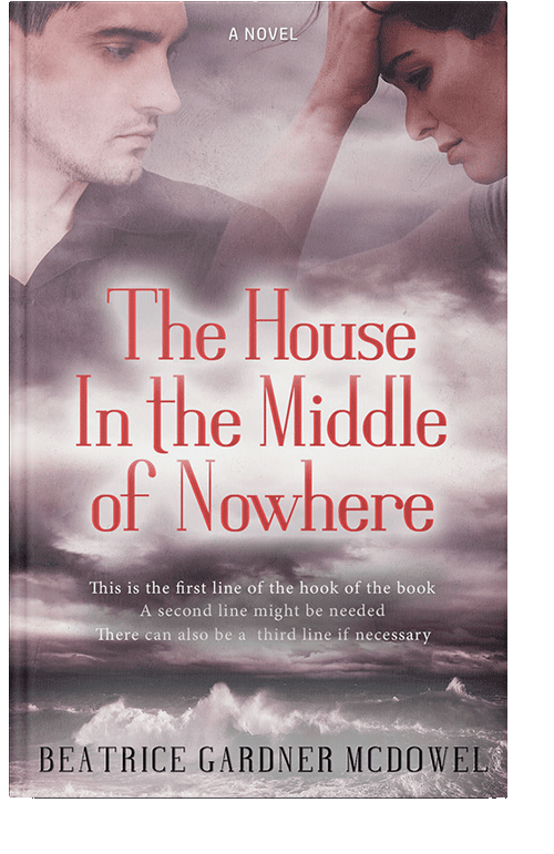 Front view of Dusty Gray #0018 - Premade Romance Book Cover | BookCoverZone