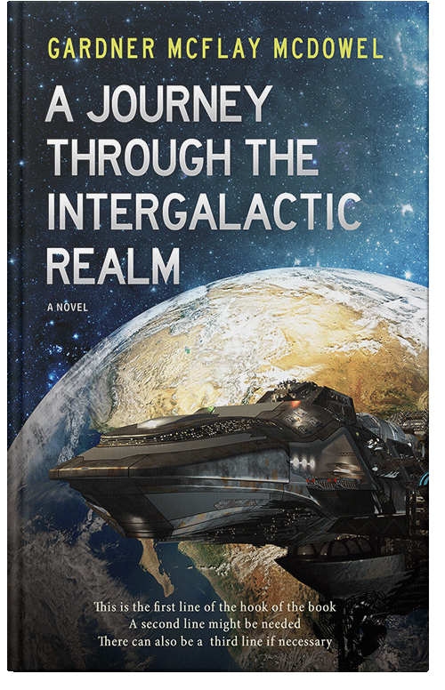 Front view of Premade Science Fiction Book Cover - Sisal