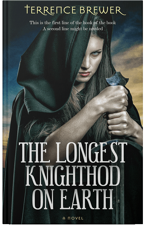 Front view of Bison Hide #30 - Premade Fantasy Book Cover