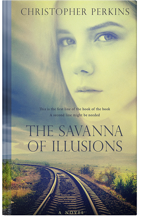 Front view of Premade Romance Book Cover - Tallow