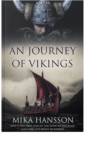 Pre Made Book Cover Ash