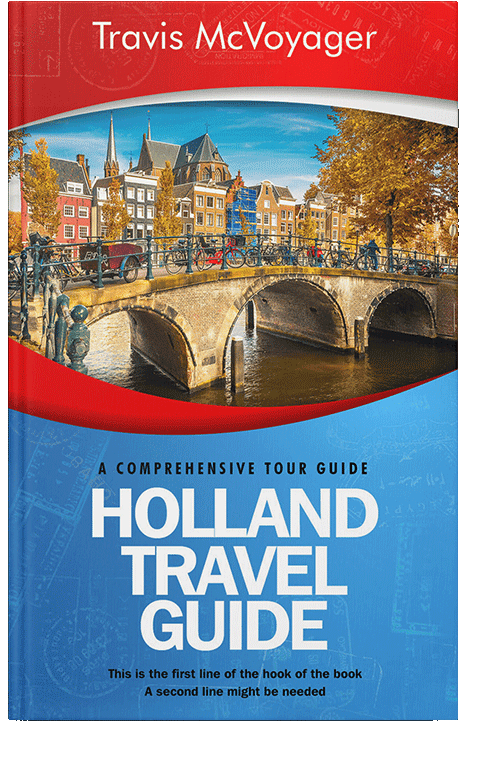 Front view of Flame Pea #73 - Premade Travel Book Cover