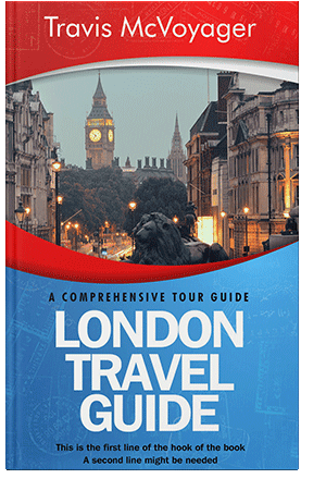 Pre Made Book Cover Steel Blue