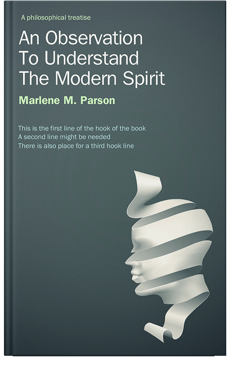 Front view of Limed Spruce #105 - Premade Politics & Law & Society Book Cover