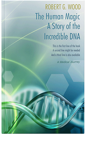 Pre Made Book Cover Shadow Green