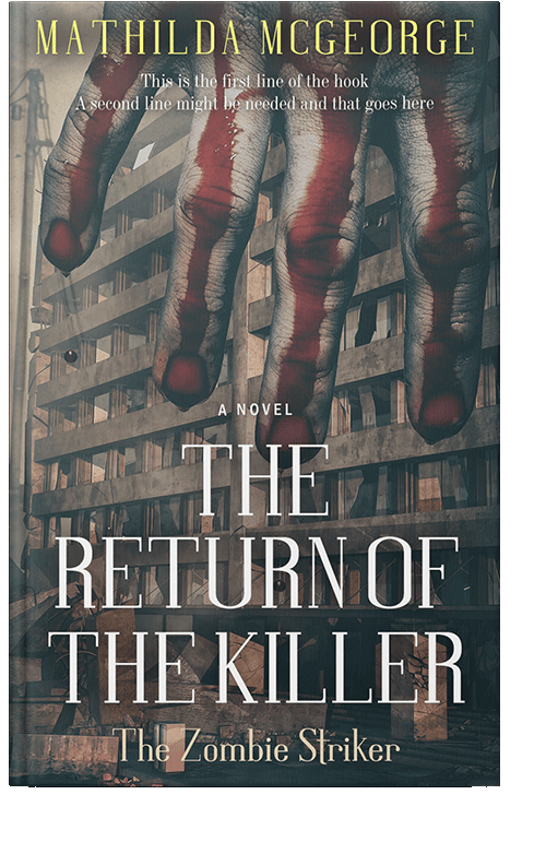 Front view of Cape Cod #129 - Premade Horror Book Cover