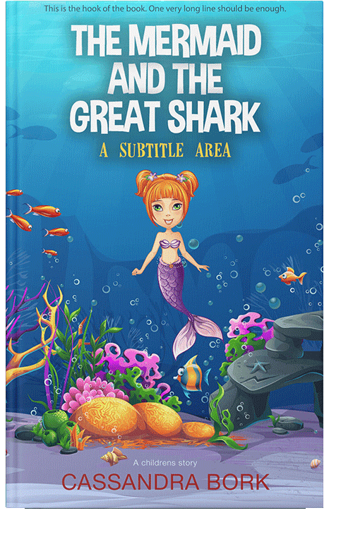 Front view of Matisse #156 - Premade Children's Book Cover