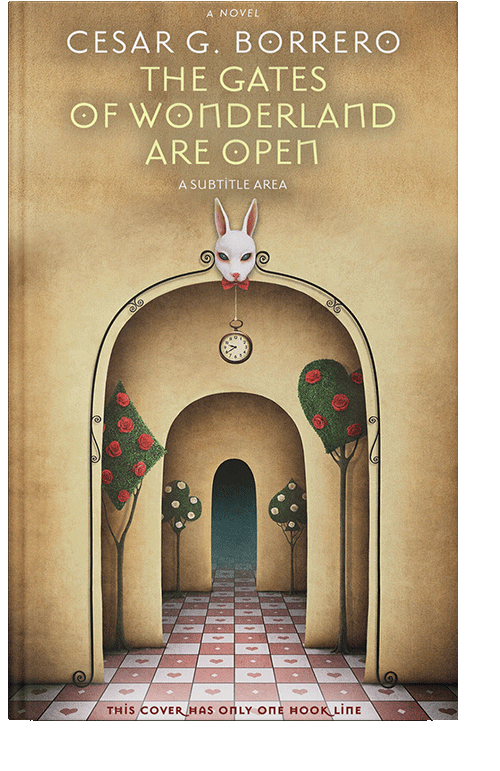 Front view of Laser #182 - Premade Fantasy Book Cover