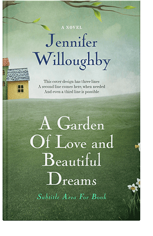 Pre Made Book Cover Glade Green