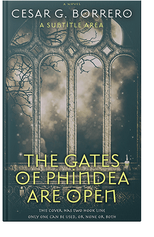 Pre Made Book Cover Limed Spruce