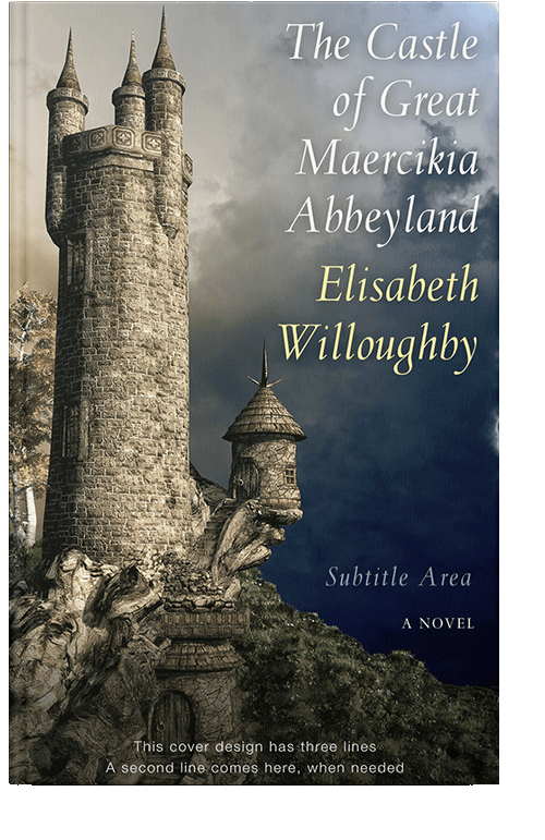 Front view of Outer Space #196 - Premade Fantasy Book Cover