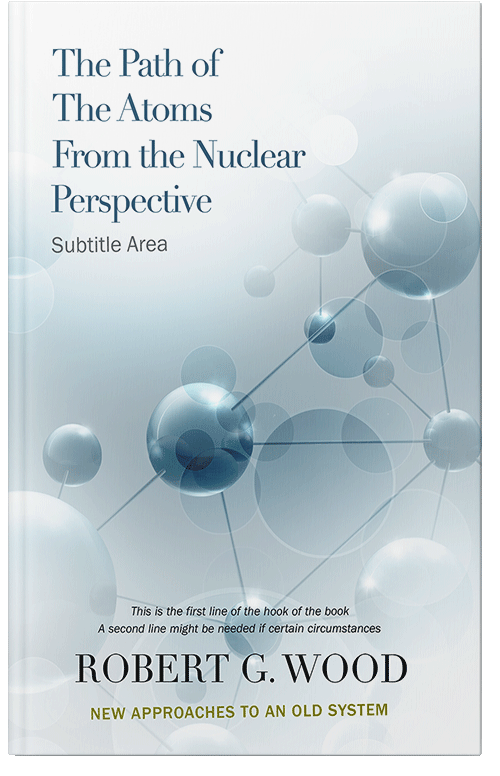 Front view of Premade Abstract Book Cover - Mystic