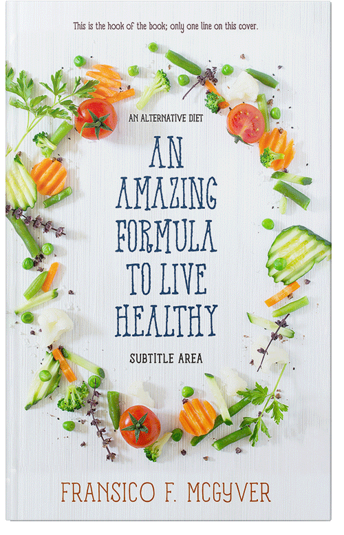 Front view of Premade Health & Dieting & Fitness Book Cover - Gray Nurse