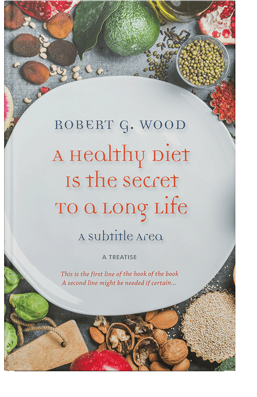 Front view of Millbrook #214 - Premade Health & Dieting & Fitness Book Cover