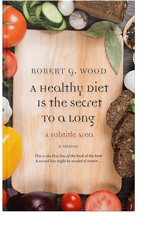 Pre Made Book Cover Black Marlin