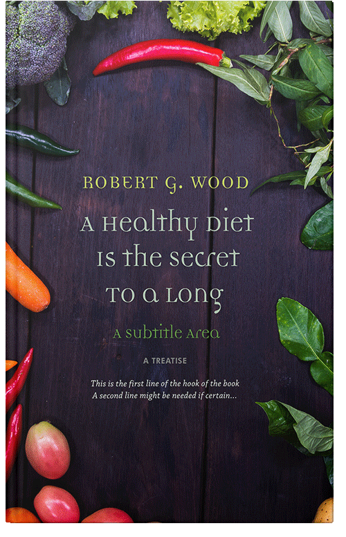 Front view of Premade Health & Dieting & Fitness Book Cover - Bastille