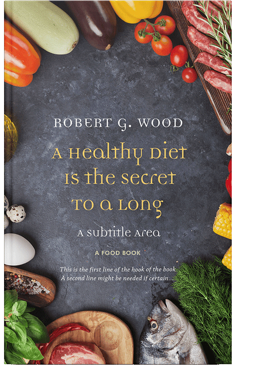 Front view of Abbey #217 - Premade Health & Dieting & Fitness Book Cover