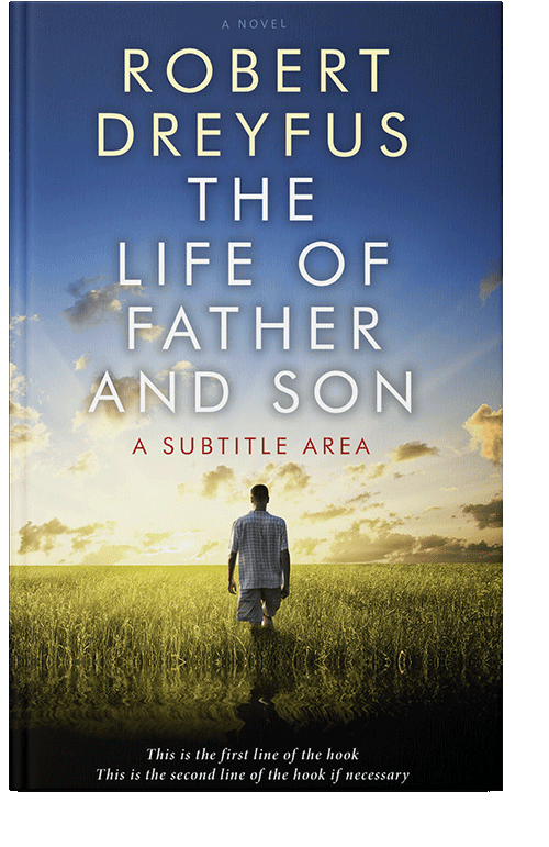 Front view of Stark White #221 - Premade Self-Improvement & Self-Help Book Cover