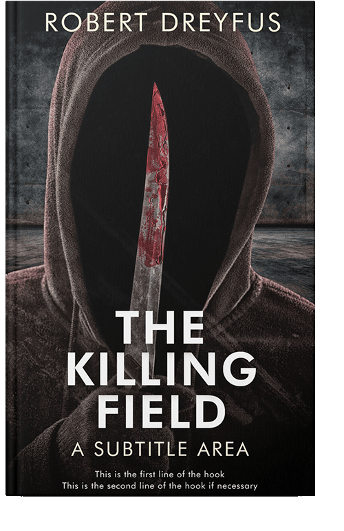 Front view of Cod Gray #233 - Premade Mystery & Thriller & Suspense Book Cover