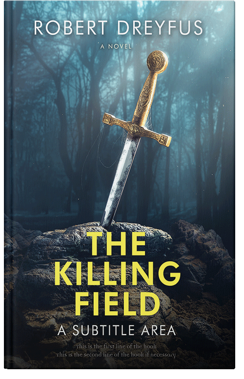 Front view of Premade Historical Book Cover - Mirage