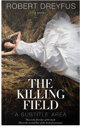 Pre Made Book Cover Swirl