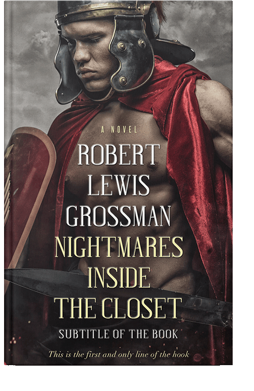 Front view of Cocoa Brown #252 - Premade Historical Book Cover