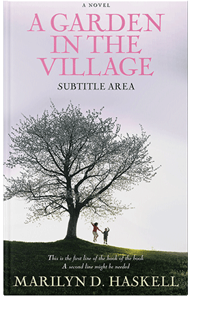 Pre Made Book Cover Log Cabin