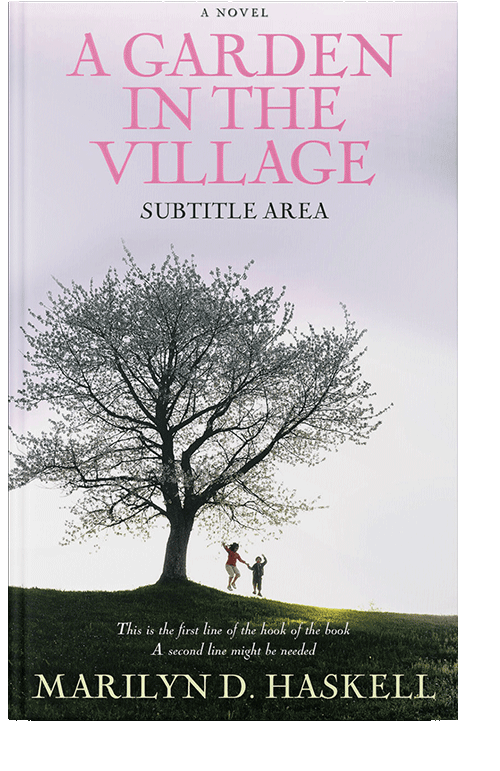 Front view of Log Cabin #253 - Premade Romance Book Cover