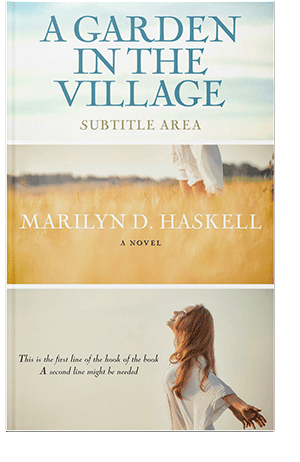 Pre Made Book Cover Satin Linen