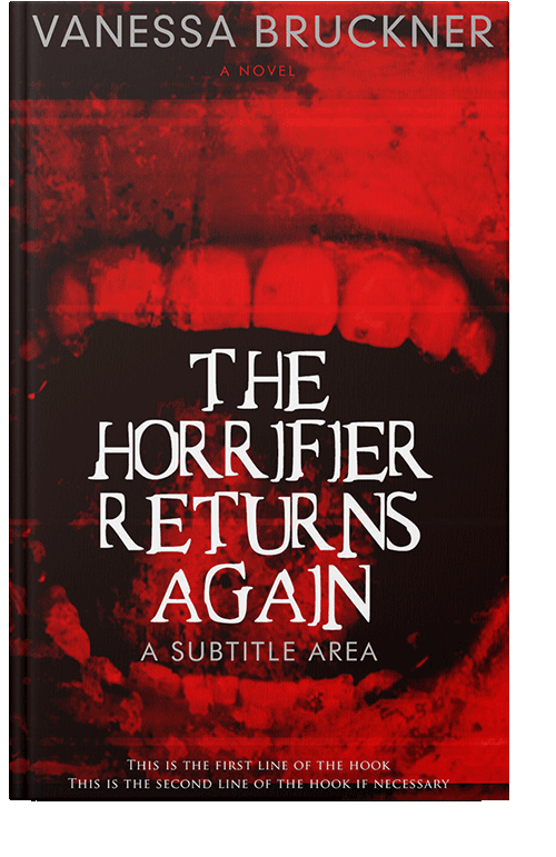 Front view of Thunderbird #268 - Premade Horror Book Cover