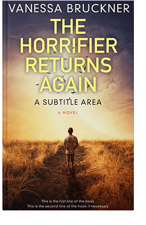 Pre Made Book Cover Cocoa Brown