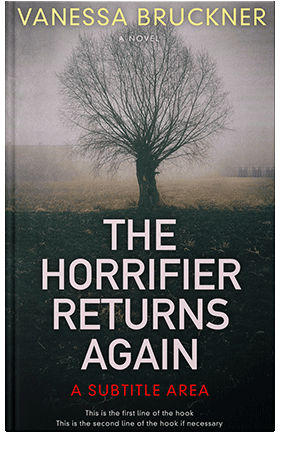 Pre Made Book Cover Silver Rust