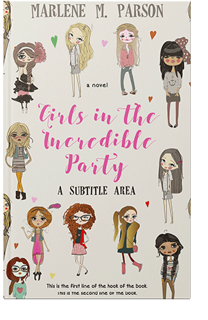 Pre Made Book Cover Satin Linen