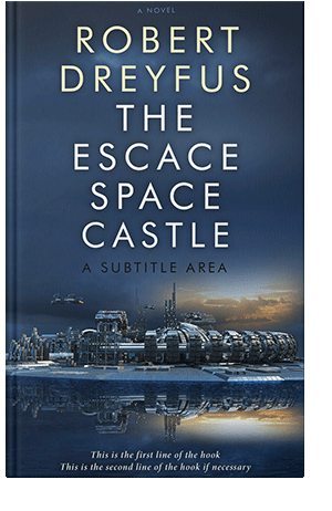 Pre Made Book Cover Cloud Burst