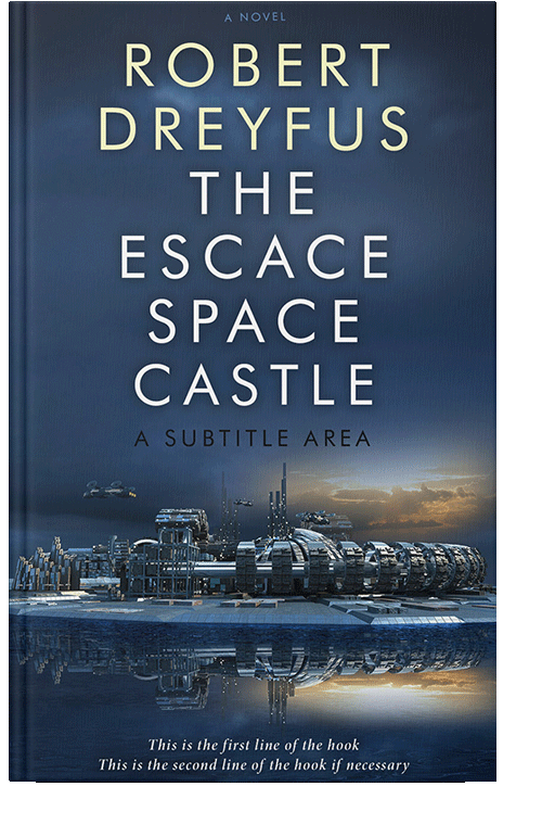 Front view of Cloud Burst #301 - Premade Science Fiction Book Cover