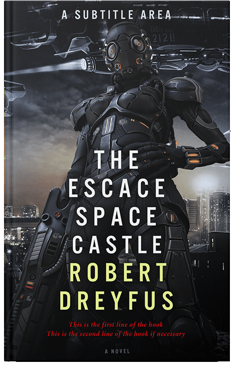 Front view of Woodsmoke #0306 - Premade Science Fiction Book Cover