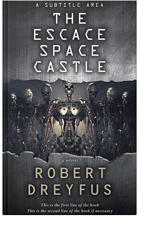 Pre Made Book Cover Shark