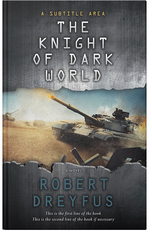 Front view of Premade Historical Book Cover - Outer Space