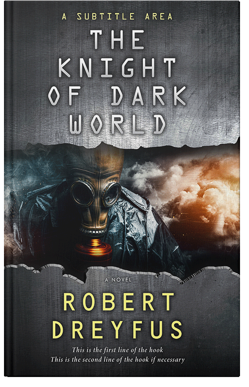 Front view of Shark #0310 - Premade Apocalyptica Book Cover