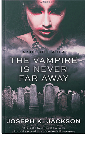 Pre Made Book Cover Outer Space