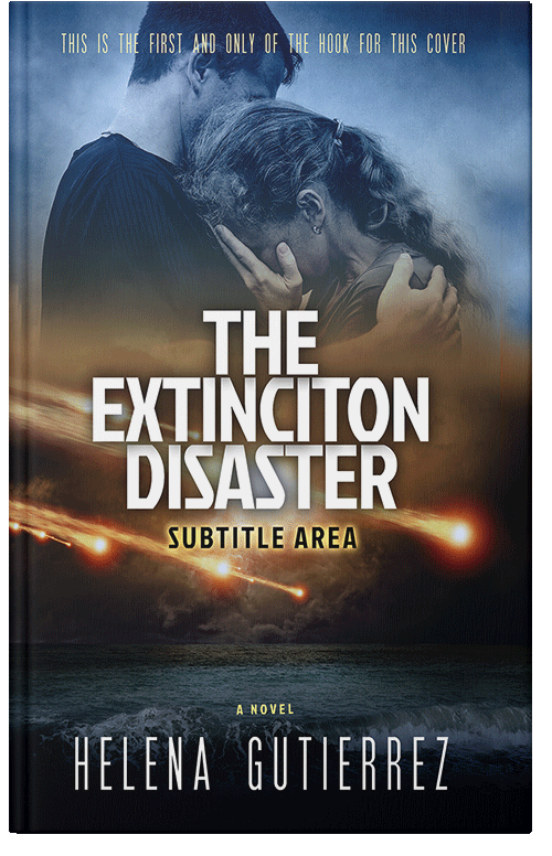 Front view of Clinker #0332 - Premade Apocalyptica Book Cover