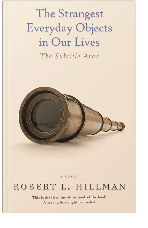 Front view of Champagne #0333 - Premade Travel Book Cover | BookCoverZone