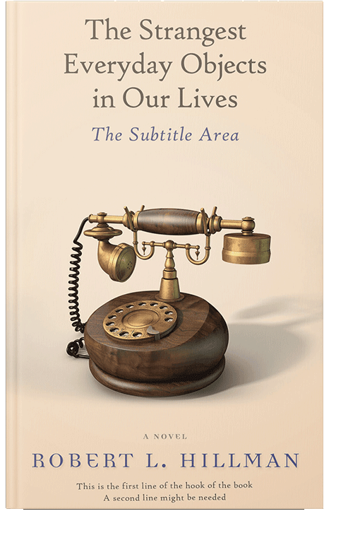 Front view of Champagne #337 - Premade Historical Book Cover